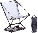 NEMO Equipment Moonlite Elite Liegestuhl f&uuml;r Rucksackreisen, Schwarz |...
