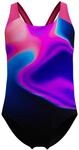 Speedo Badeanzug Splashback mit Print chlorbest&auml;ndig und schnelltrocknend