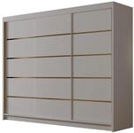 Mirjan24 Kleiderschrank mit Goldverzierung Aramao VII 250 cm Breit,
