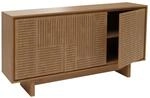 Mendler Sideboard HWC-O35, Schrank Highboard, 3 T&uuml;ren Stauf&auml;cher, Melamin