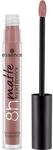 essence 8h matte liquid lipstick, Nr. 02, Braun, langanhaltend, mattierend,