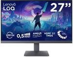 Lenovo LOQ 27-10 | 27'' Full HD Gaming Monitor | 1920 x 1080 | 16:9 | 200 Hz | 0.5ms