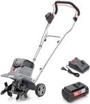 IKRA Bodenhacke Motorhacke IB-TC 36, 2 Arbeitsbreiten 18-30 cm, inkl. Akku 36V...