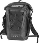 Bogotto Terreno Roll-Top Wasserdichter Motorrad Rucksack, 34-40 Liter, Schwarz