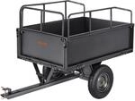VEVOR Kippanh&auml;nger, 272 kg Fassungsverm&ouml;gen, ATV-UTV-Transportanh&auml;nger, Kippwagen