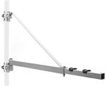 Wiltec Schwenkarm Halterung f&uuml;r Seilzug bis 600 kg, Tr&auml;ger f&uuml;r Seilwinde mit...