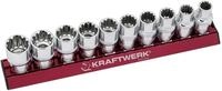 Kraftwerk 330990 10-teilig COMBI-Stecknusssatz Magalu 1/2 Zoll