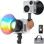 NEEWER HB80C 80W RGBWW LED Videolicht mit 72Wh Akku & 100W PD Schnellladung, Bowens