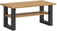 xonox.home - Couchtisch Seattle 90x42x50 cm in Artisan Eiche - Wohnzimmertisch