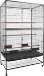 Flamingo Vogelk&auml;fig &ndash; Voliere V&ouml;gel &ndash; Valor Antrazit &ndash; 94&times;58,5&times;153 cm &ndash;