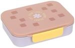 L&Auml;SSIG Kinder Bento Lunchbox Brotdose mit F&auml;chern Pattern Party Rose