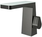 Design Wasserfall Waschtischarmatur NT7320 - Wasserhahn in Schwarz matt, Wei&szlig;...