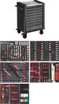 VIGOR Werkstattwagen Series L, mit Sortiment, V1901-X/376, 376-teilig