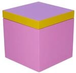 Gift Company Neo, Box, S(13x13x13cm), 3 farbig, lila/gelb/rosa