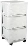 Eda 010285 | Turm STONE | 3 x 14 L Schubladen | Farbe: Wei&szlig;