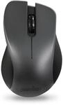 Perixx PERIMICE-821IB Kabellose Bluetooth-Maus, leises Klicken, ergonomisches Design,