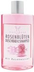 Rosenbl&uuml;ten Duschbad Shampoo mit Rosenwasser 200ml Haslinger Nr. 2902