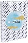 Exacompta 62773E Fotoalbum mit Einstecktaschen BRIGHT 300 Fotos 10x15cm 100 Seiten im