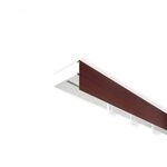 SN Deco - Vorhangschiene SH Set 1-l&auml;ufig wei&szlig; 180cm, Gardinenschiene,...