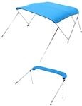 VEVOR Bimini Top Bootsabdeckung Sonnenverdeck (3 B&ouml;gen) aus 600D Polyester mit