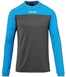 Kempa Kinder Prime Langarmshirt, Anthra/kempablau, L, 200229302