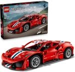 LEGO Technic Ferrari 488 Pista Auto - Bauspielzeug f&uuml;r Kinder ab 9 Jahren -