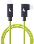Angelbird USB-C 4.0 Solid Flex&trade; Cable Right-Angle Lime - 1 m - Full-Featured - f&uuml;r
