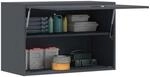 vidaXL Wandschrank f&uuml;r die Garage mit Gasdrucklift-T&uuml;r Anthrazit, Wohnzimmer,