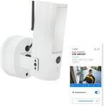 ABUS WLAN Au&szlig;enkamera PPIC46520 mit LED-Leuchte - QHD/2K, IP66 | Personen-,...