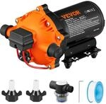 VEVOR Wassermembranpumpe, 12 V DC, 5,5 GPM Durchfluss, 70 PSI Nenndruck...