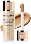Dermacol Infinity Make-up & Concealer 2-in-1, LSF 15, Farbe 03