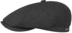 Stetson Brooklin Schirmm&uuml;tze Flatcap Uni einfarbig Made in EU Herren Herbst...