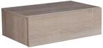 FineBuy Nachtkonsole ZADAR f&uuml;r Wandmontage 46x15x30cm Nachttisch Holz,...