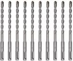 STIER SDS-plus-Bohrer, 10 St&uuml;ck, L&auml;nge 160 mm, Durchmesser 10 mm, geeignet...