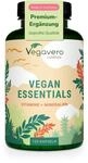 Vegan Essentials Vitaminkomplex | Vitamine A, B12, B2, D3 + K2, Folat, Eisen,...