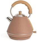 CREATE/KETTLE RETRO M/Elektrischer Wasserkocher Mokka/Schnelles Aufkochen,