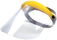 Boll&eacute; Safety PFSPROR-A01, Gesichtsvisier Hochklappbarer Schutzschild, gelb/grau,