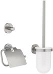 GROHE Start Cosmopolitan - WC- Set 3-in-1 (Material: Glas/Metall, verdeckte