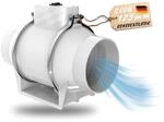 TronicXL Turboventilator Axial Rohrventilator 125mm leise I Rohrl&uuml;fter
