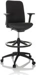 hjh OFFICE Counterstuhl NESTORA Work Stoff, Arbeitsstuhl hoch, Drehstuhl mit