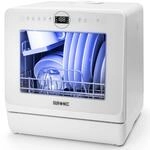 Duronic DW5 WE Sp&uuml;lmaschine, Mini Geschirrsp&uuml;ler f&uuml;r bis 4 Personen