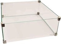 Cosi 18-504 Glasaufsatz Cosicube Zubeh&ouml;r zu Feuerstelle, Transparent