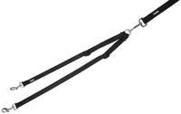 Kerbl Pet Koppel Miami, schwarz 20mm x 40-70cm