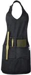 Sallys Denim-Sch&uuml;rze - aus 100% Baumwolle, Kochsch&uuml;rze 4 praktische Taschen