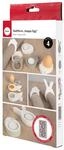 Rayher Silikon Gie&szlig;form "Happy Egg", Format 14,5 x 26 cm, Tiefe 2 cm, 4 Formen, zum
