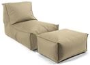 mokebo Sitzsack mit Hocker f&uuml;r Kinder & Erwachsene 'Der Sundowner', Bean Bag...