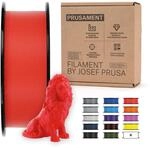 Prusament Lipstick Red, PLA Filament 1.75mm 1kg Spool (2.2 lbs), Diameter...