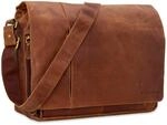 STILORD Vintage Umh&auml;ngetasche Leder gro&szlig; f&uuml;r Herren Damen 15.6 Zoll Laptoptasche
