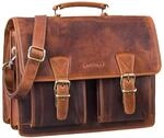 STILORD "Jeffrey Lehrertasche Aktentasche Leder Gro&szlig;e Vintage Ledertasche zum