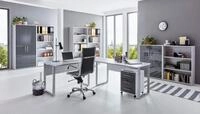 BMG-Moebel.de B&uuml;rom&ouml;bel komplett Set Arbeitszimmer Office Edition in